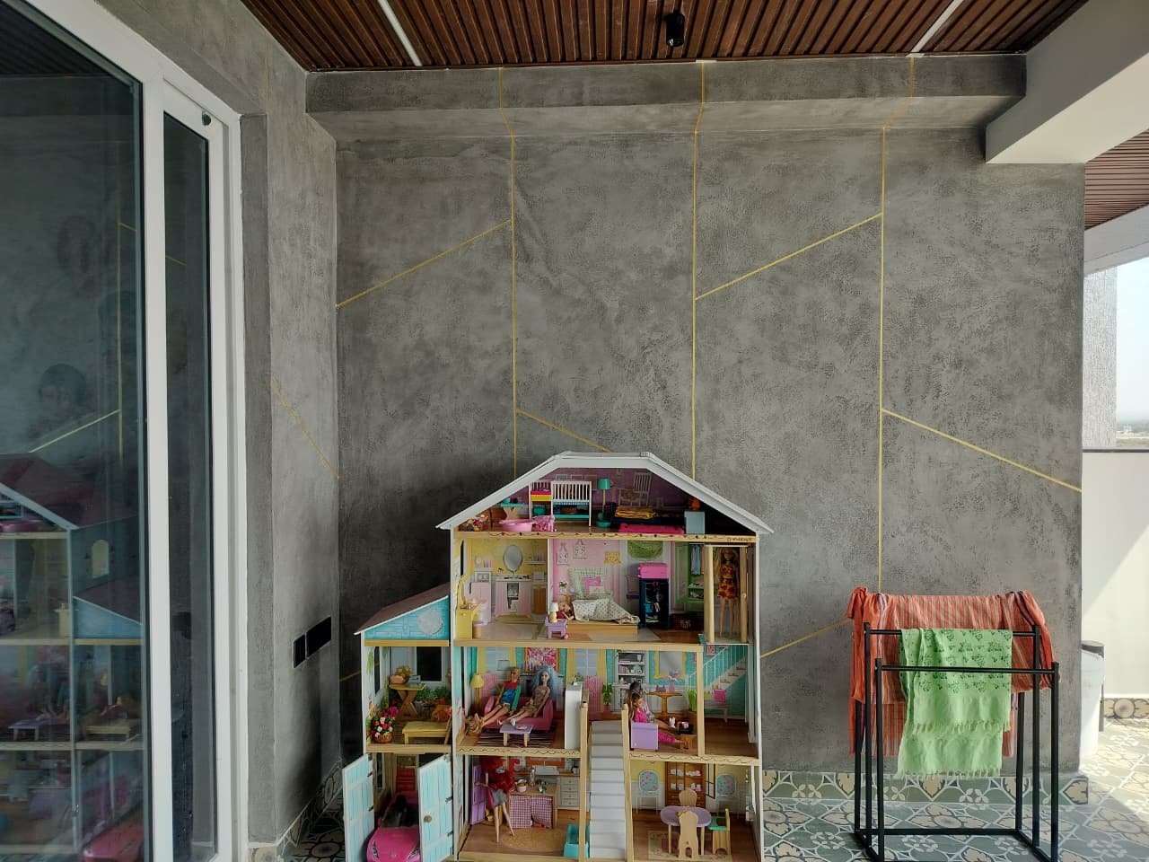 Travertine Limewash Townhouse